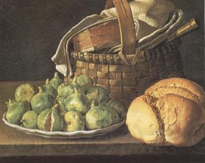 Melendez, Luis Eugenio Still Life with Figs (mk05) France oil painting art